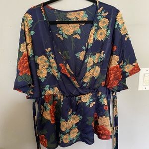 Floral blouse
